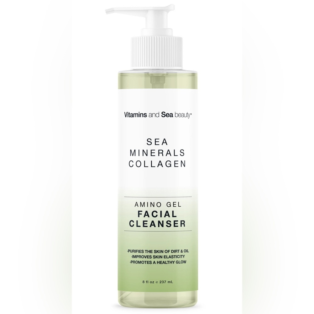 G4. Vitamins and Sea Beauty Sea Minerals and Collagen Cleanser - 8 oz